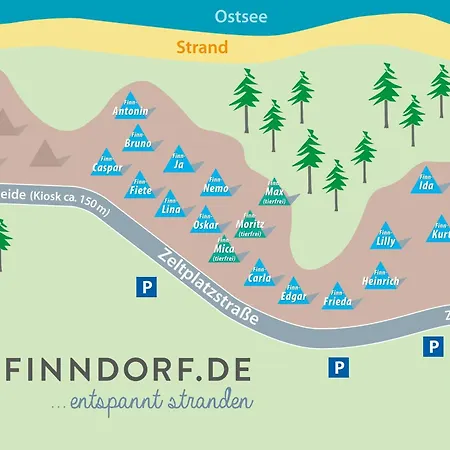 Сasa de vacaciones Waldidylle Genießen, Gemütliche Finnhütte Nur Wenige Schritte Vom Strand, Moritz